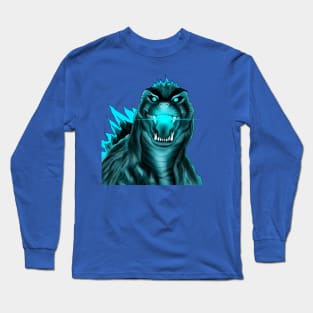 power up godzilla the king of kaijus Long Sleeve T-Shirt